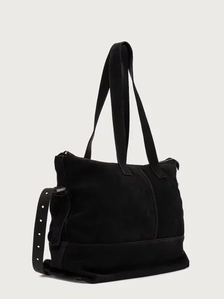 AllSaints сумка шкіряна CASSIUS N/S TOTE
