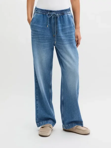 Прямі джинси Marc O’Polo ліоцел/бавовна блакитний