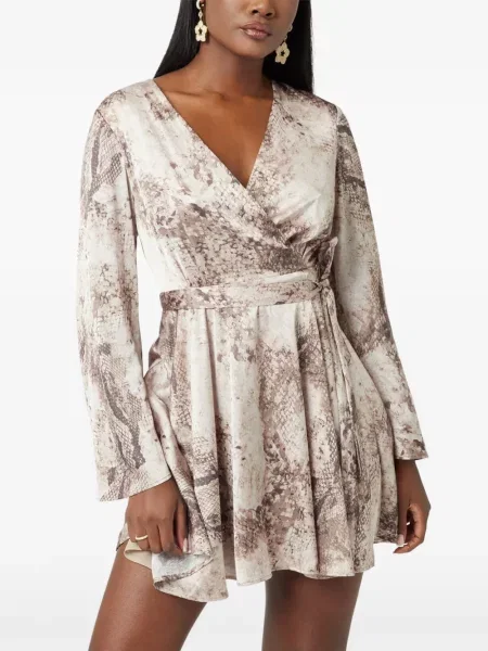 Rochie Guess cu imagine cu imprimeu animal print
