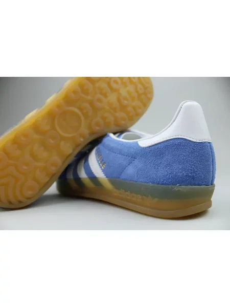 Sneakersy Adidas Gazelle zamszowe niebieskie