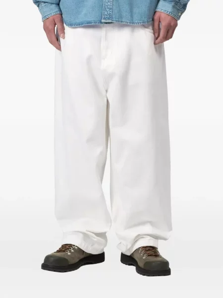 Pantaloni Carhartt Wip alb