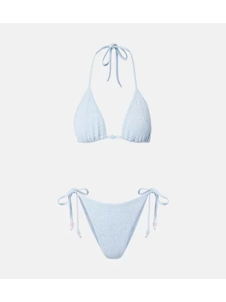 Bikini Hunza G albastru