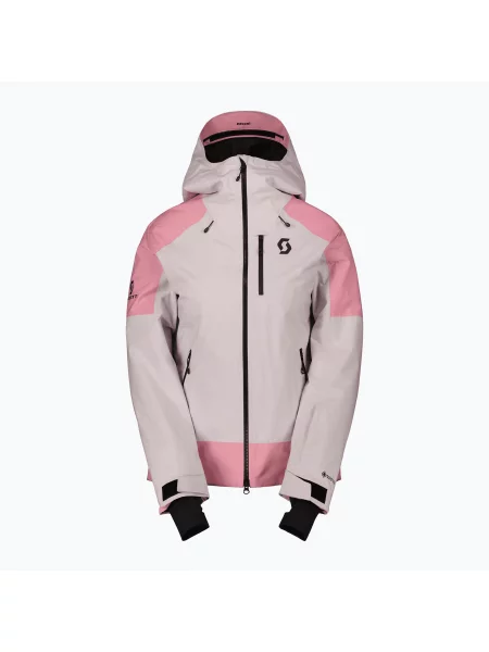 Geacă de schi pentru femei SCOTT Ultimate GTX wax pink/cocoa red roșu
