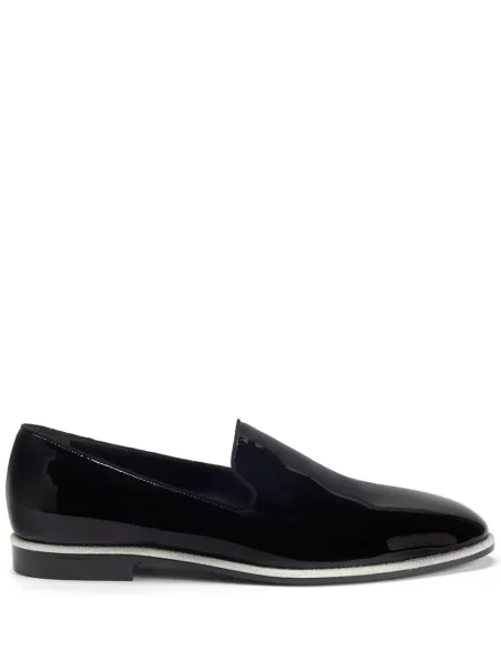 Pantofi loafer Giuseppe Zanotti din piele negru
