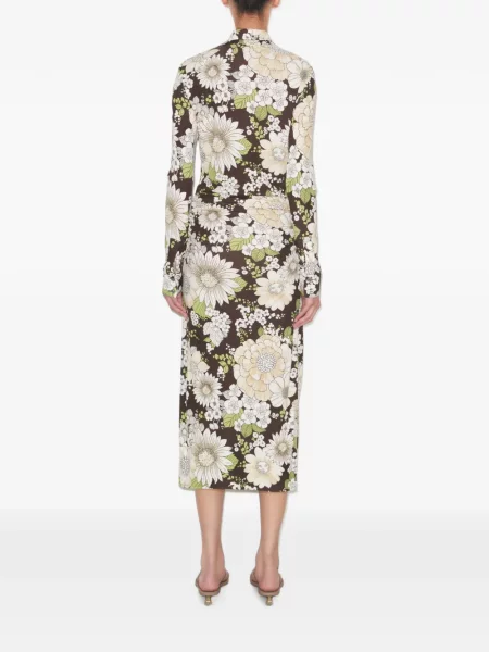 Rochie Tory Burch maro