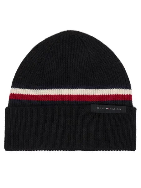 Czapka Tommy Hilfiger czarna