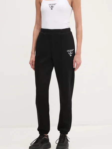 Spodnji del trenirke Guess ROBERTA črna