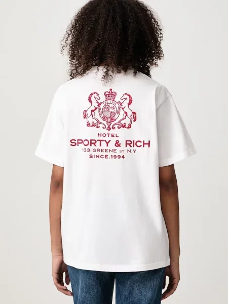 Sporty & Rich SR Hotel T-shirt
