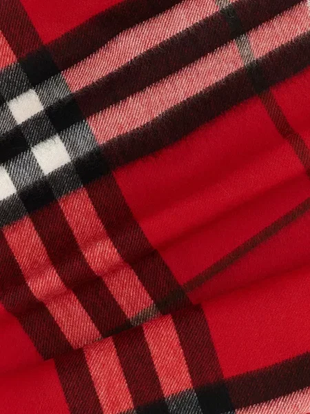 Kašmyro pledas šalikas Burberry raudona