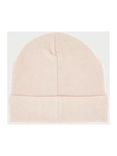 Czapka beanie z mieszanki Guess różowa