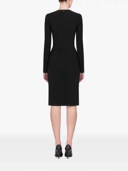 Midi šaty Dolce & Gabbana čierna