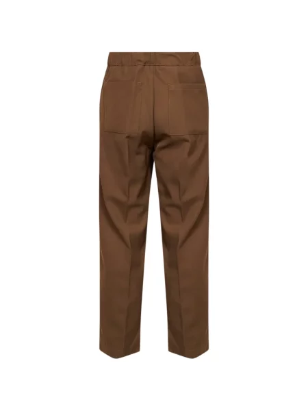 Cu centură pantaloni Costumein maro