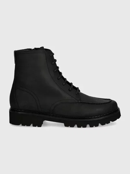 Čevlji iz nubuka Joop! Loreto Hektor Boot črna