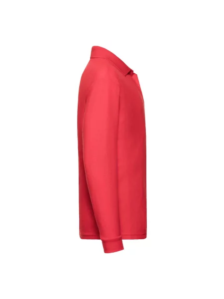 Tricou polo copii Fruit Of The Loom roșu
