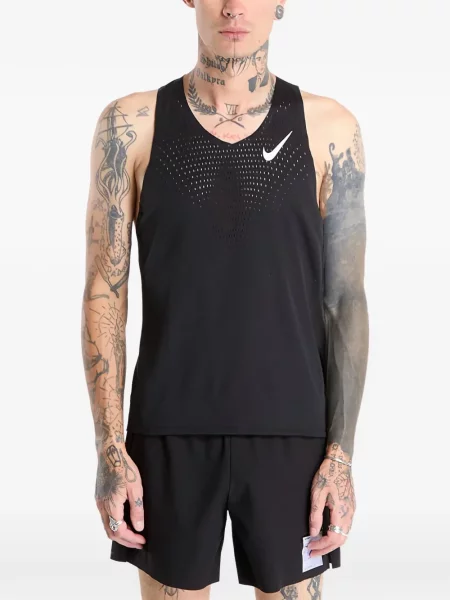 Tricou Nike cu decolteu în V alb