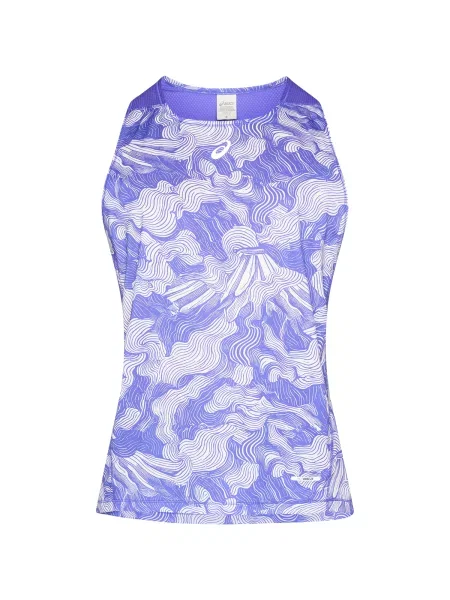 ASICS Funkcionalna majica FUJITRAIL SINGLET modra bela