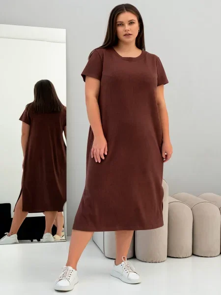 Сукня максі RiMari коричневий