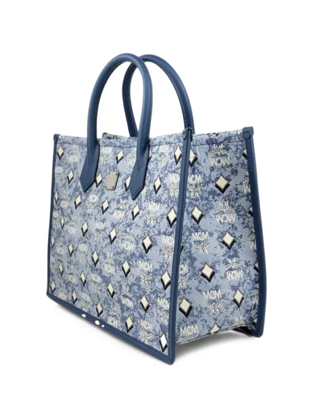 Geantă shopper Mcm albastru