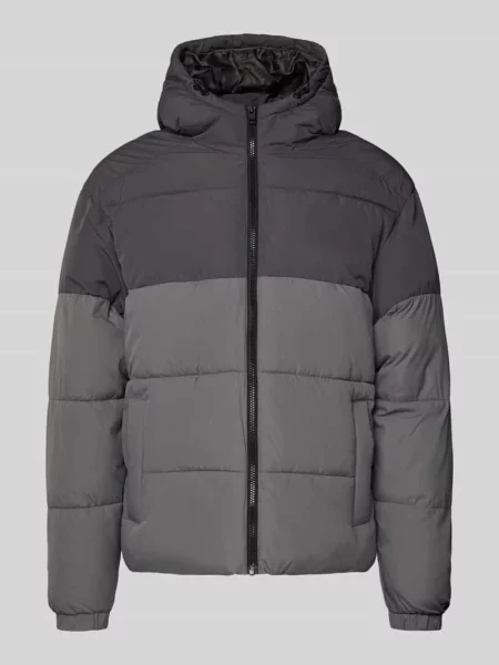 Kurtka pikowana z zamkiem błyskawicznym model ‘MAZE’ Jack & Jones