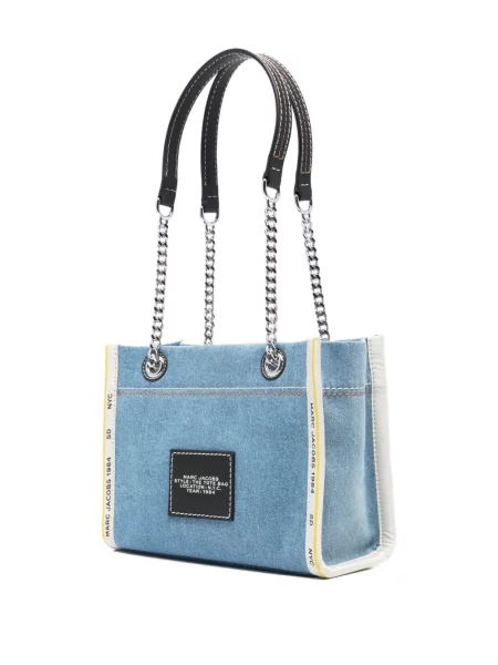 Colier Marc Jacobs cu bretele albastru