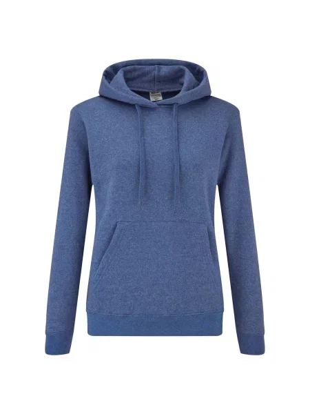 Bluza Fruit Of The Loom s kapuco modra