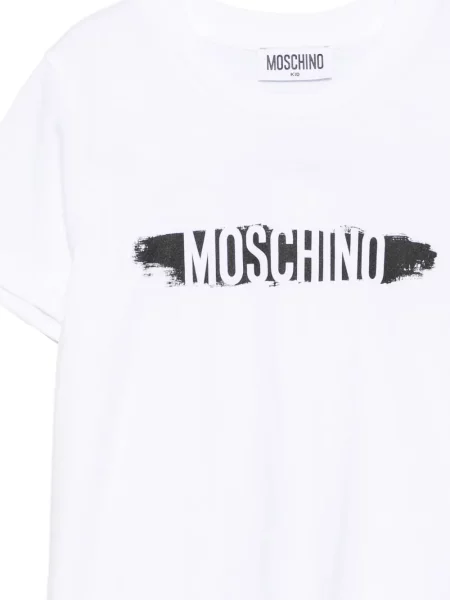 Koszulka dziecięca Moschino biała