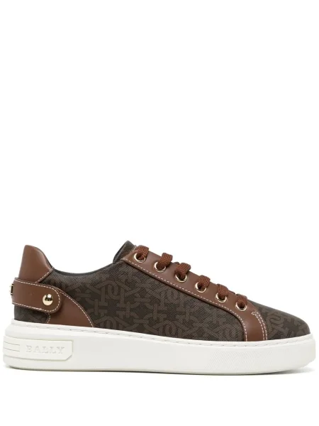 Sneakerși Bally maro