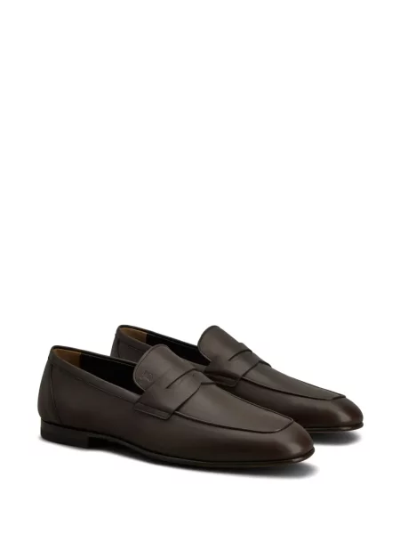 Pantofi loafer Tod's din piele maro