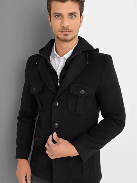 Palton Dewberry negru