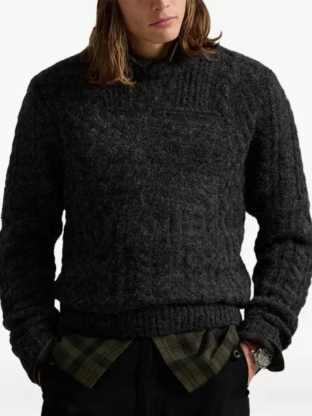 Briaunotas pusiau užtrauktukas zomšinės bokseriai Polo Ralph Lauren balta
