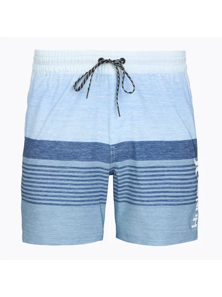 Pantaloni scurți de baie pentru bărbați Hurley Epic Ombre Volley Swim Short blue/white alb
