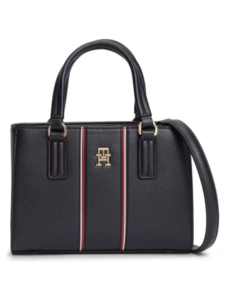 Tommy Hilfiger geantă crossbody pentru femei cu imitație de piele albastru