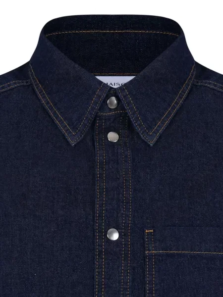 Cămașă Maison Kitsune albastru