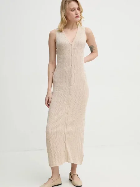 Макси платье Filippa K бежевое