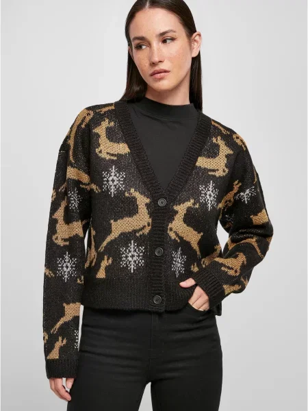 Cardigan Urban Classics negru