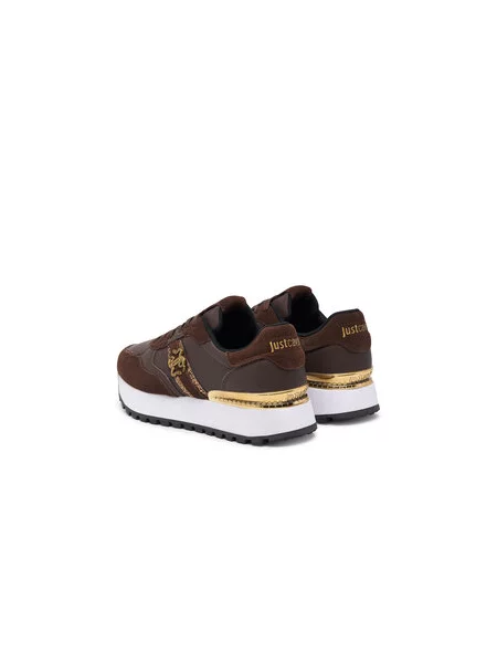Superge Just Cavalli Temno rjava