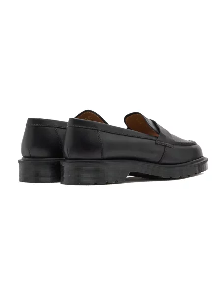 Półbuty Dr. Martens skórzane czarne