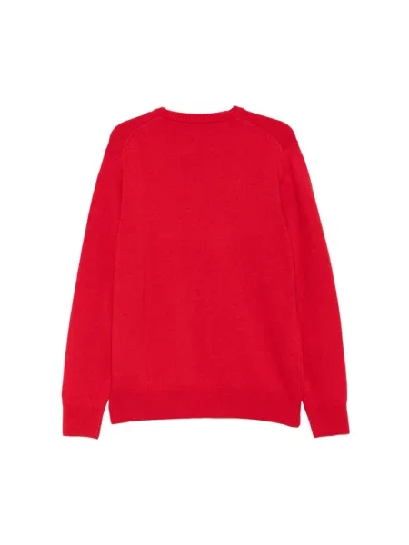 Sweter Mc2 Saint Barth wełniany czerwony