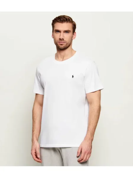 Tricou polo Ralph Lauren alb
