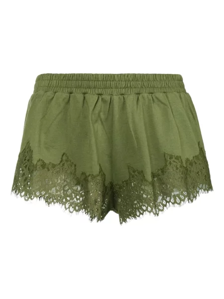 Čipkasti ukras kratke hlače Fenty X Puma s čipkom smeđa