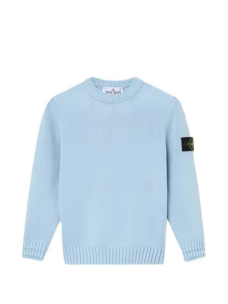 Sweter dziecięcy Stone Island niebieski