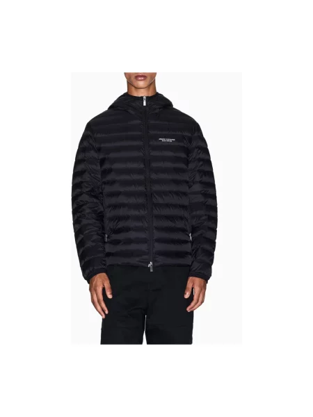 Kurtka puchowa Armani Exchange czarna
