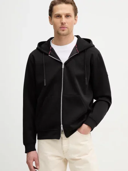 GUESS Gornji dio trenirke crna