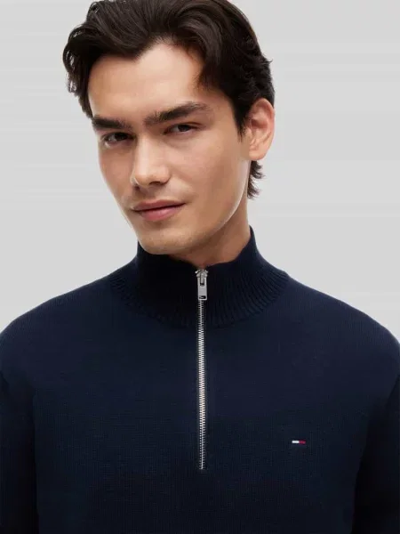 Sweter Tommy Jeans niebieski