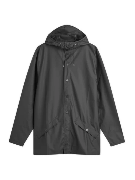 Rains Jacket Black Unisex Kurtki Rains Size: L czarny