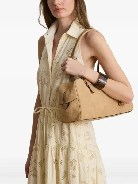 Велурена чанта Lauren Ralph Lauren