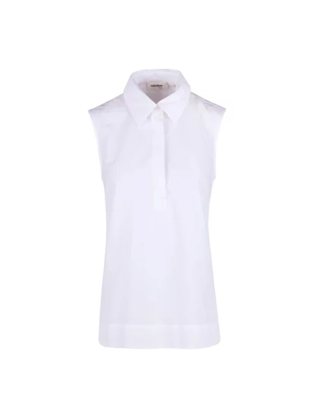 Koszula Ottodame bez rękawów biała