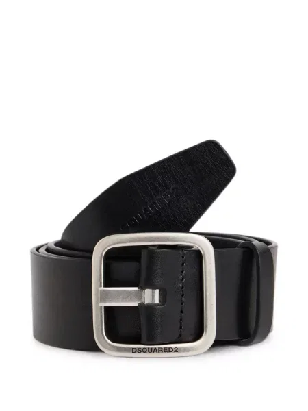 Cu centură curea Dsquared2 cu cataramă negru