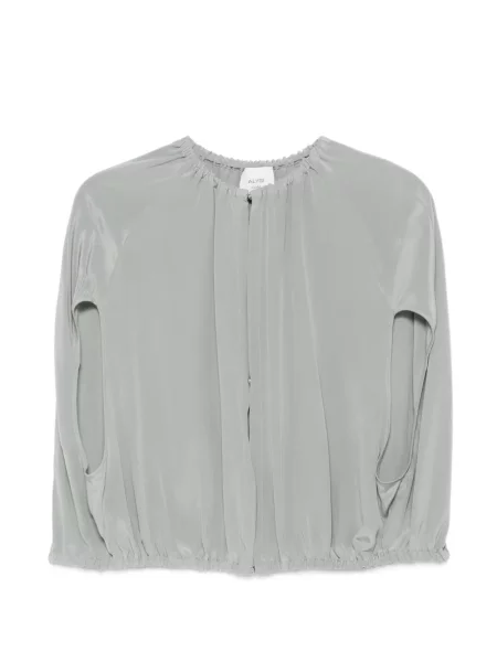 Geacă Alysi de mătase gri