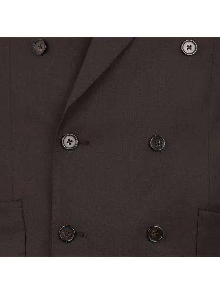 Garnitur Brooks Brothers brązowy
